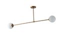 SOSPENSIONE THEMYS OTTONE 2XE14 120X13,8X50CM