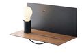 APPLIQUE FLASH NERO USB 1XE27 33X15X18CM