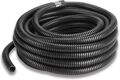 Tubo corrugato nero  20 Ø - Matassa 100 METRI