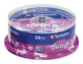 DVD 4.7 GB Verbatim confezione da 25