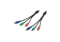 Cavo composito 3x RCA maschio 1m