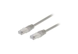 Cavo di rete CAT5e F/UTP RJ45 (8P8C) Maschio  2m Grigio