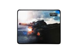 Tappetino Mouse 29x23 cm World of Tanks Carro armato colpito