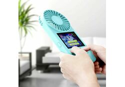 Console retro-gaming ventilatore 500 giochi LCD D-5