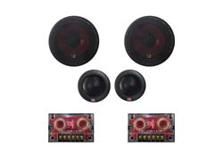 Kit Car audio sistema a 2 vie tweeter/woofer/filtri  450W