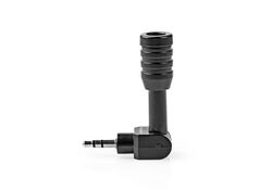 Microfono a Filo Mini Spina 3.5mm Nero