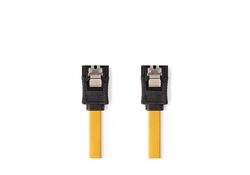 Cavo dati SATA 6 Gb/s SATA a 7 pin femmina con blocco-SATA a 7 pin femmina con blocco 50cm