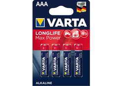 Batterie Alcaline AAA 1.5 V Max Tech 4-Blister
