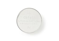 Batteria a bottone al litio CR2450 3V 5 pezzi Blister