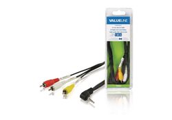 Cavo Component Video Maschio da 3.5mm-3x RCA Maschio 1m