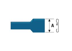 Connettore Fast On 6.3mm/0.8mm Femmina Blu