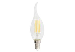 Lampadina LED Vintage Candela curva Tip 4.8W 470lm 2700K