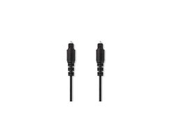 Cavo Audio Ottico | TosLink maschio - TosLink maschio | 1.0 m | Nero