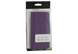 Custodia FLIP in ecopelle viola chiusura magnetica per iPhone 6 Plus