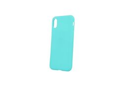 Cover per Samsung Galaxy S9 in silicone TPU opaca Azzurra