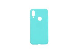 Cover per Huawei P20 Lite in silicone TPU opaca Azzurra