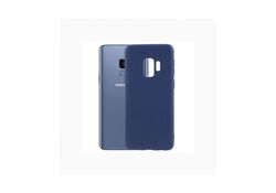 Cover per Samsung Galaxy S9 in silicone TPU opaca Blu
