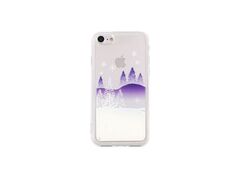 Cover per Huawei P Smart in silicone con liquido glitterato effetto neve 2