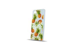 Cover per iPhone X in silicone Trendy Pineapple