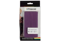 Custodia FLIP per iPhone 6 in ecopelle Viola chiusura magnetica