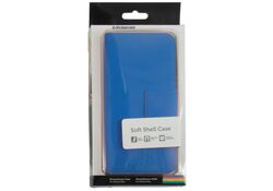 Custodia FLIP per iPhone 6 Plus in ecopelle blu chiusura magnetica