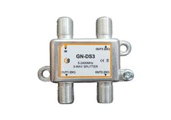Splitter 3 vie 5-2400MHz con connettori F in linea GT-SAT