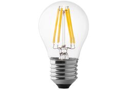 Lampadina WIRELED SFERA CLEAR E27 4W 4000K 390lm Wiva