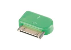 30-Pin Adapter Dock Apple 30-Pin - USB Micro B Femmina Verde