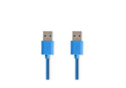 Cavo USB 3.0 | A maschio - A maschio | 2m | Blu