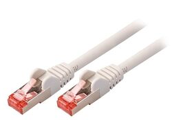 Cavo CAT6 S FTP Rete RJ45 (8P8C) Maschio 0.25 m Grigio