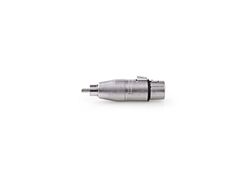 Adattatore  XLR 3 pin femmina-RCA Maschio confezione da 10