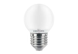 Lampadina LED sfera 4W E27 luce fredda 470 lumen Century