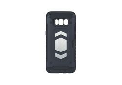 Custodia Defender per Samsung J6 2018 con porta-carta nera