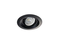 Anello decorativo per faretti nero COLIE DTO-B Kanlux