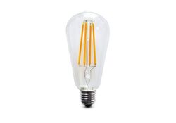 Lampadina goccia LED 7W E27 luce calda 820 lumen Duralamp