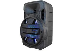 Cassa acustica 8" Batteria Luce LED Bluetooth/SD/USB/Radio LIGE-F2