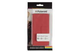 Custodia FLIP in ecopelle rossa chiusura magnetica per iPhone 6