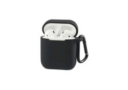 Cover protettiva in silicone per Airpods 1 & 2 (nero)