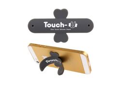 TOUCH-U - Supporto in silicone per smartphone - Grigio