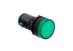 Indicatore luminoso da pannello 220V - verde