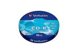 Verbatim CD-R 80min Extra Protection - Confezione da 10 pezzi