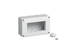 Box 4 moduli 12x8cm bianco compatibile Living Inernational