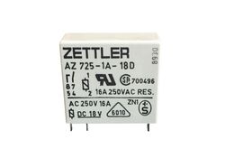 Relè 18V SPST - AZ725-1A-18D - ZETTLER