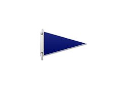Bandiera Segnalazione Nautica Triangolare Suddivisione 60x60cm