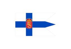 Bandiera di Stato e Militare Finlandia a 3 punte 200x346 cm