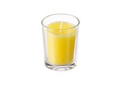 Candela alla citronella in bicchiere di vetro diametro 7.5cm Arti Casa
