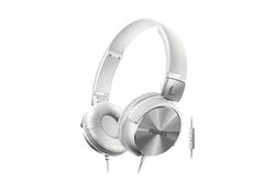 Cuffie DJ-Style con microfono Philips - Bianco e Argento