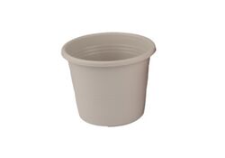 Vaso tondo 24x19cm Beige