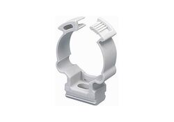 Clip fissatubo a collare diametro 20mm confezione da 100 Elmark