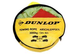 Corda da traino - carico 3000 kg - 4 metri - Dunlop